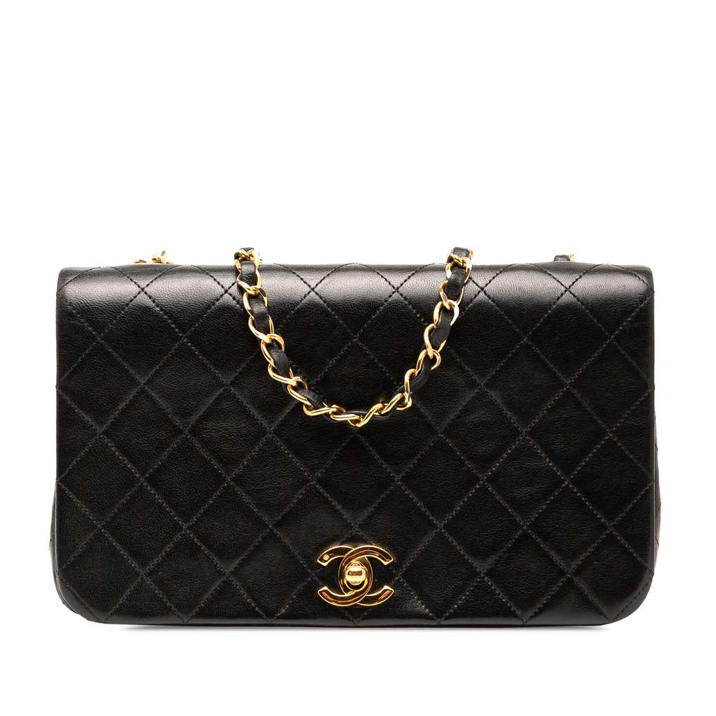 Chanel CC Quilted Lambskin Full Flap