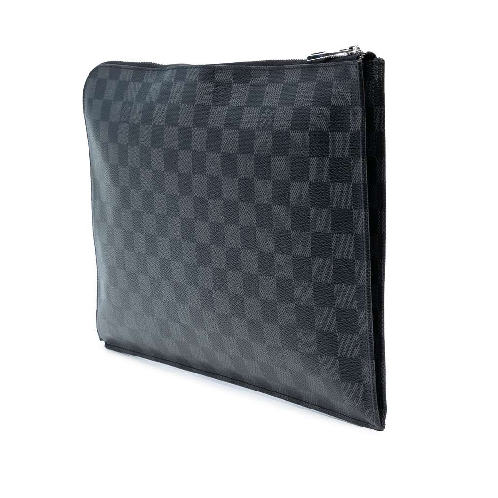 Louis Vuitton Damier Graphite Pochette Jour GM - Back view