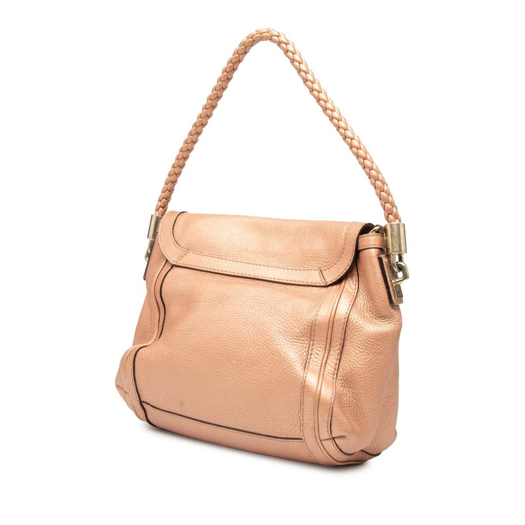 Gucci Leather Bella Satchel - Back view