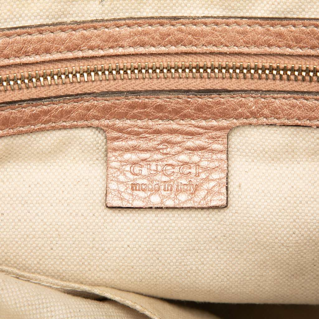 Gucci Leather Bella Satchel - Detail 1