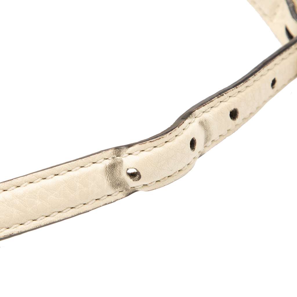 Gucci Medium Leather Bamboo Daily Crossbody - Image 11