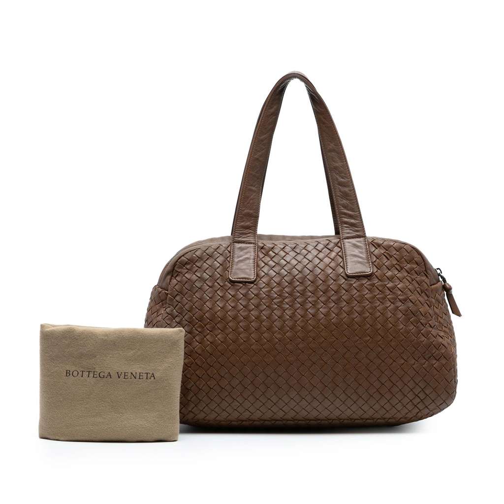 Bottega Veneta Nappa Intrecciato Shoulder Bag - Image 10