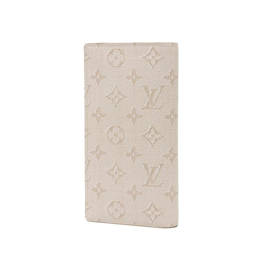 Louis Vuitton Monogram Heritage Portefeuille Brazza Wallet - Back view