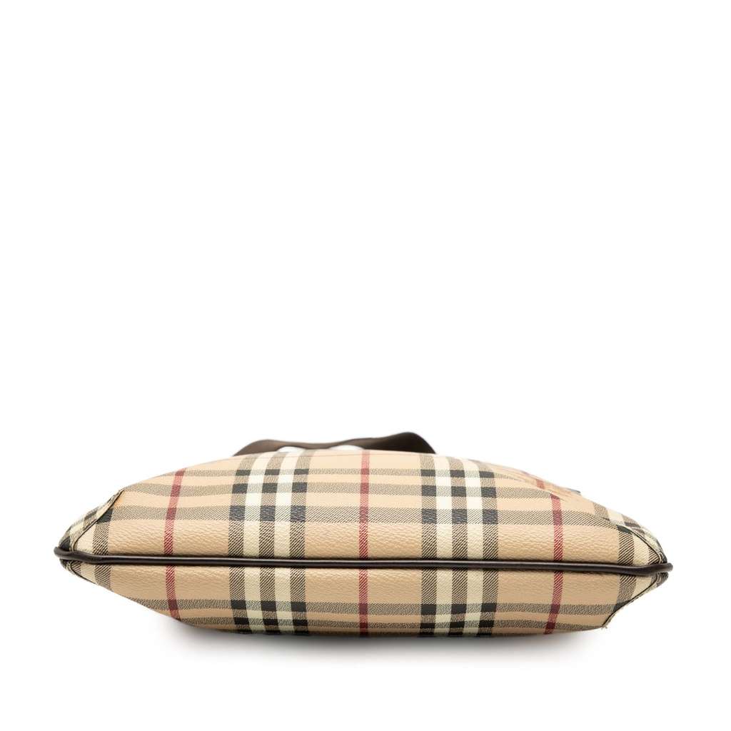 Burberry Haymarket Check Coated Canvas Crossbody - Image 6