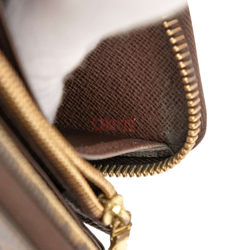 Louis Vuitton Damier Ebene Zippy Wallet - Detail 1