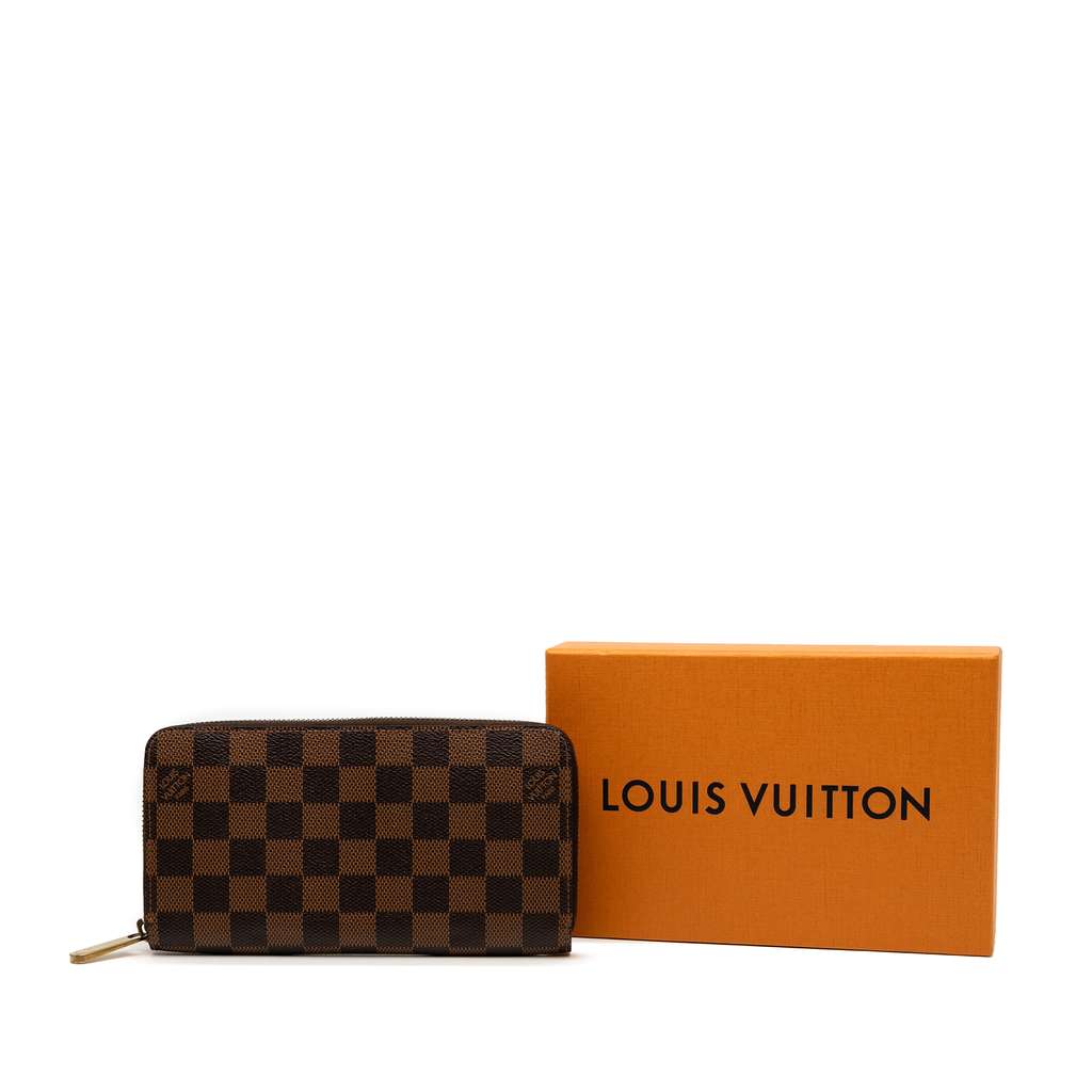 Louis Vuitton Damier Ebene Zippy Wallet - Image 10