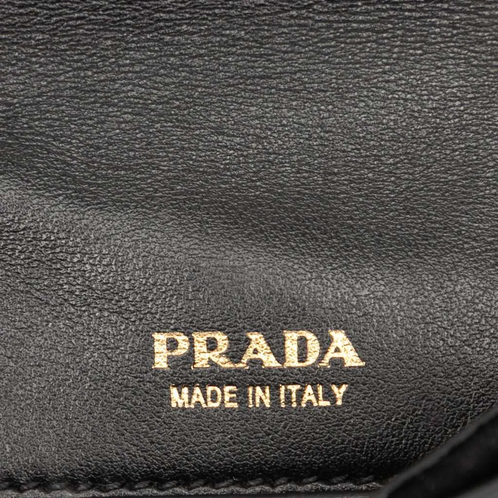Prada Impuntu Velluto Corsaire Crossbody Black Velvet Very good - Box View