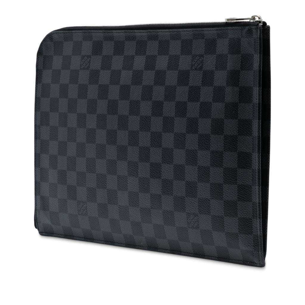 Louis Vuitton Damier Graphite Pochette Jour GM - Back view