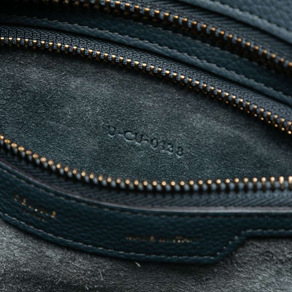 Celine Micro Calfskin Luggage Tote - Detail 1