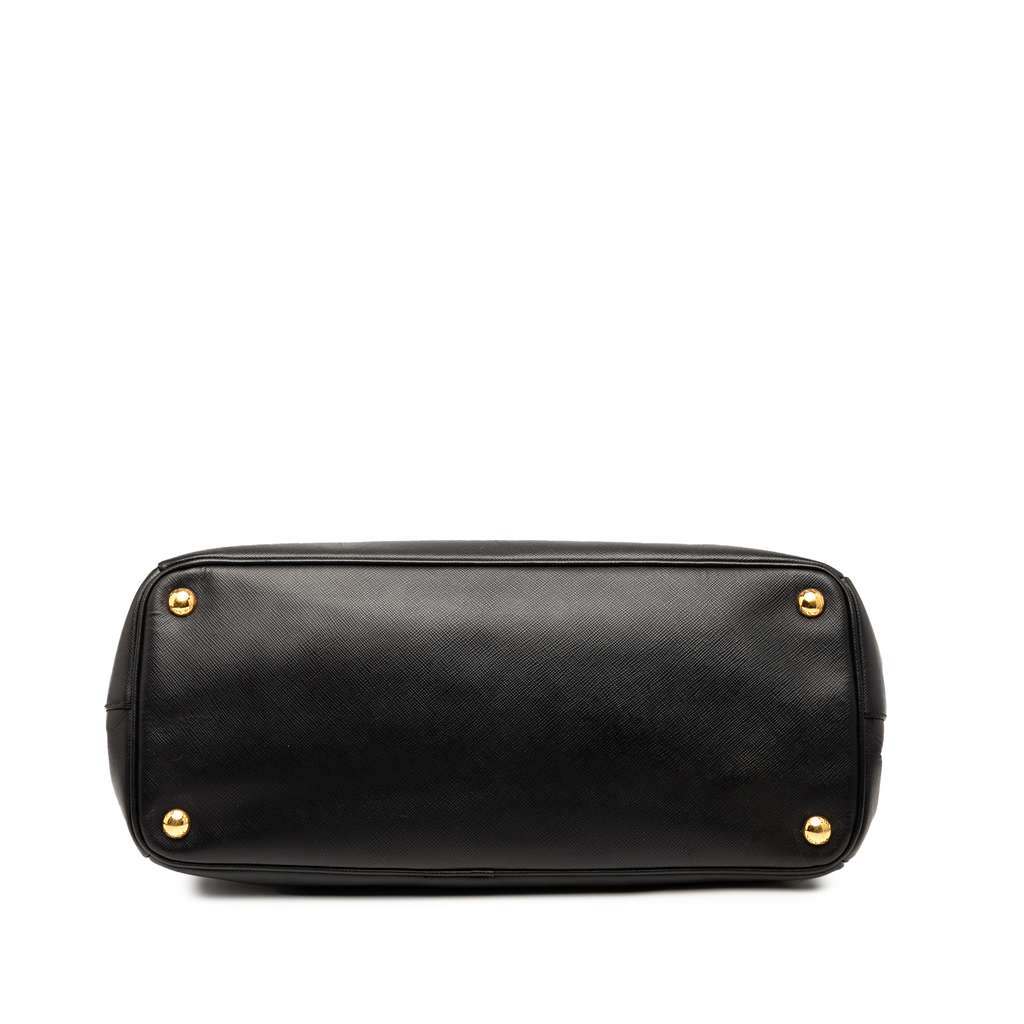 Prada Medium Saffiano Lux Galleria Double Zip Satchel - Image 6