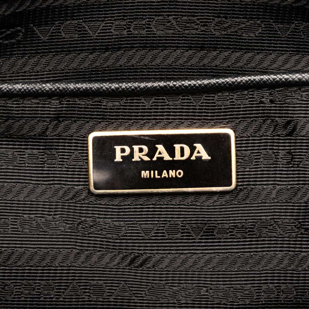 Prada Medium Saffiano Lux Galleria Double Zip Satchel - Side view