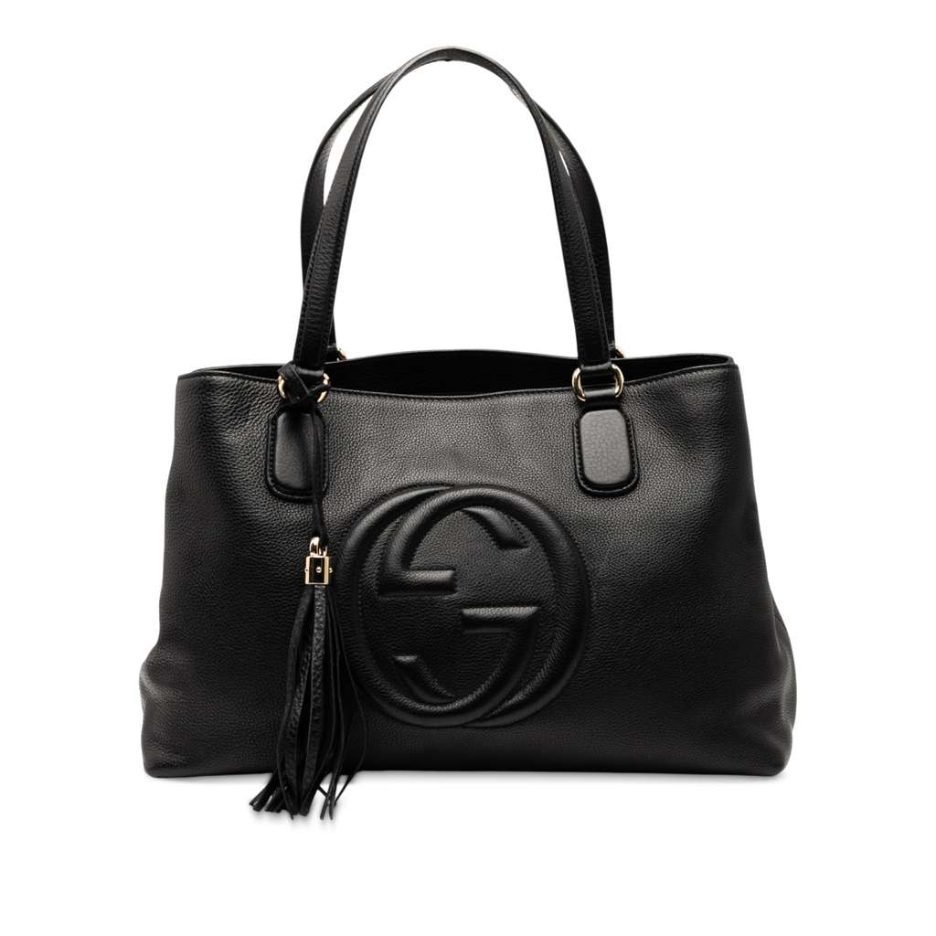 Gucci Medium Leather Soho Working Satchel