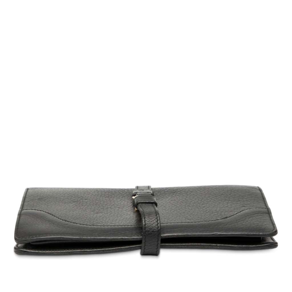 Gucci Pebbled Calfskin Piston Broadway Evening Bag - Image 6
