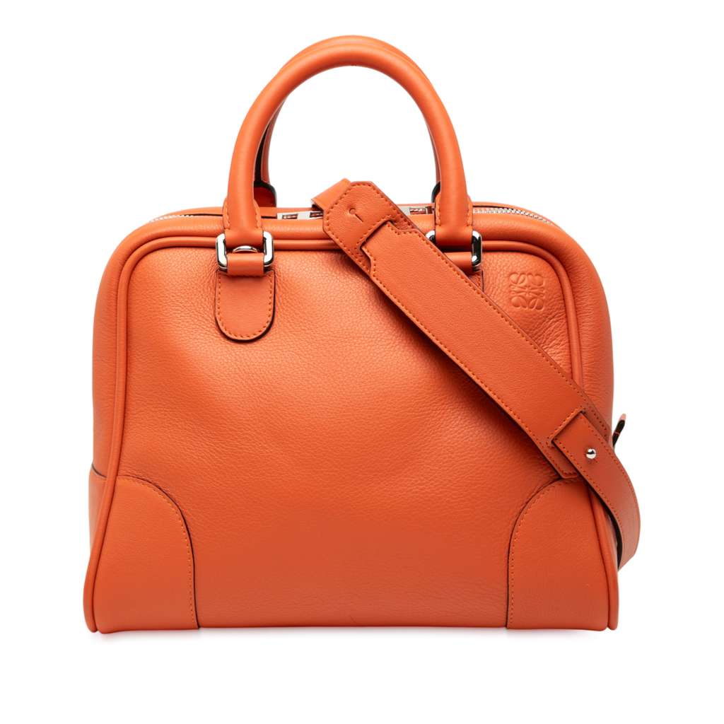 Loewe Medium Leather Amazona 75 Satchel