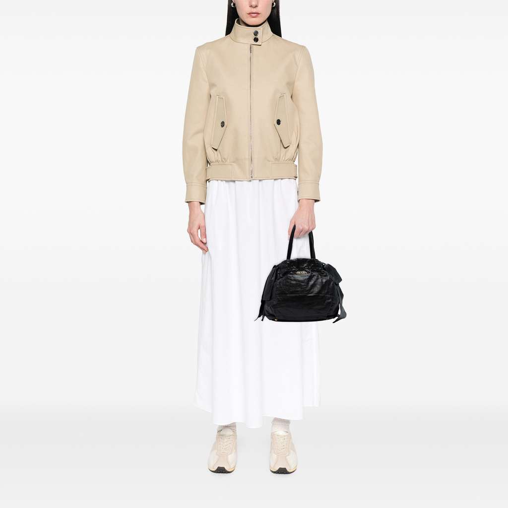 Prada Nappa Antique Bow Satchel - Detail 1