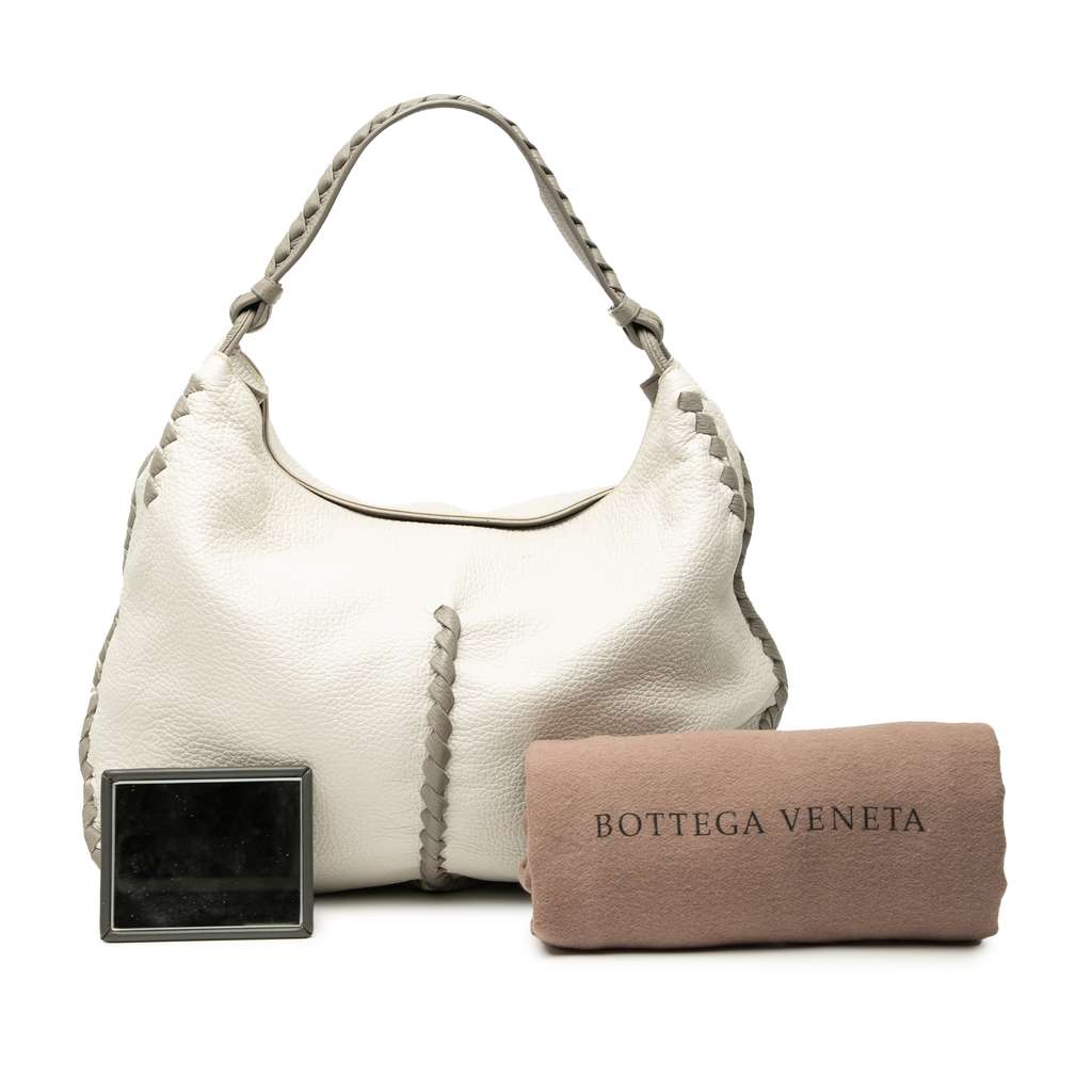 Bottega Veneta Large Washed Cervo Deerskin Hobo - Image 10
