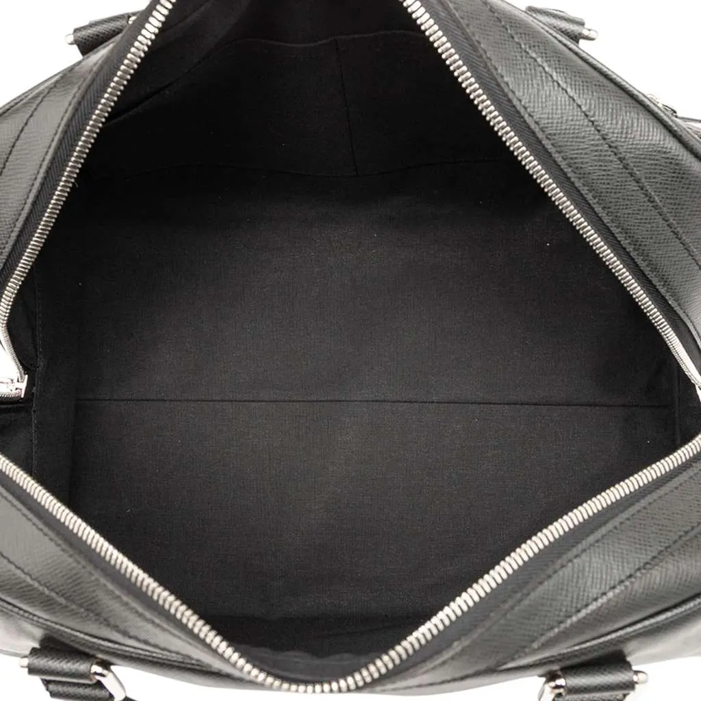 Louis Vuitton Taiga Stanislav Black Leather Good - Model View