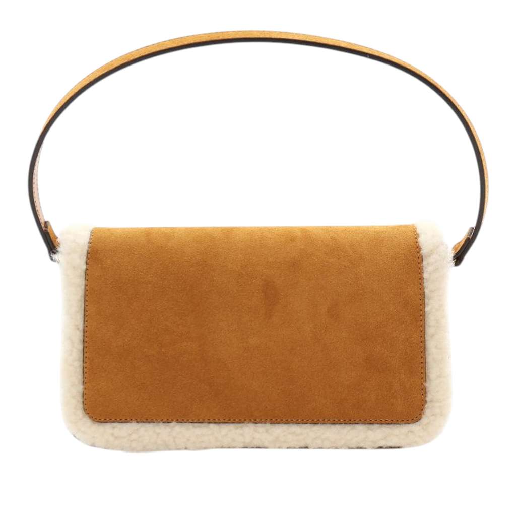 Gucci Mini Shearling Suede 1955 Horsebit Handbag - Image 6