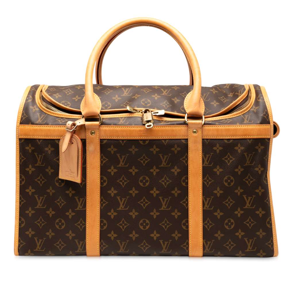 Louis Vuitton Monogram Sac Chien Pet Carrier 50
