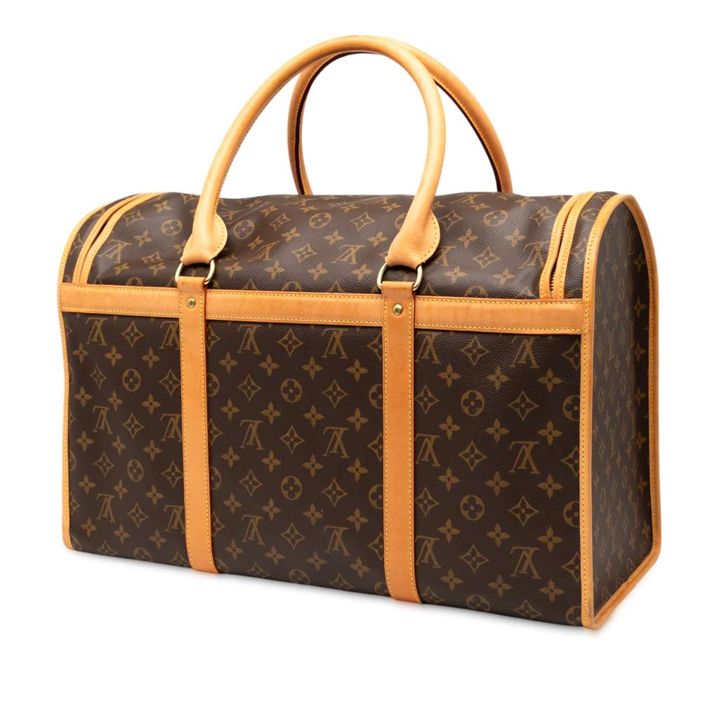 Louis Vuitton Monogram Sac Chien Pet Carrier 50 - Back view