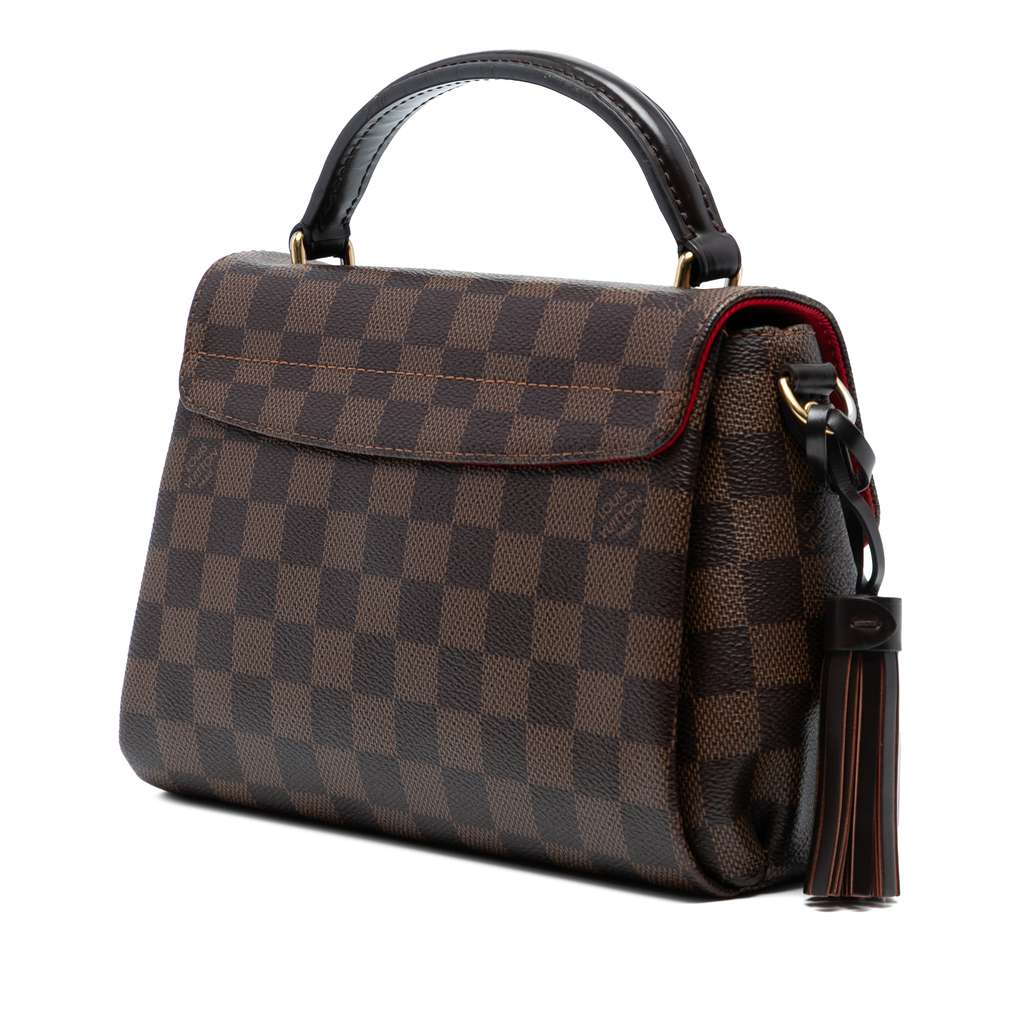 Louis Vuitton Damier Ebene Croisette - Back view