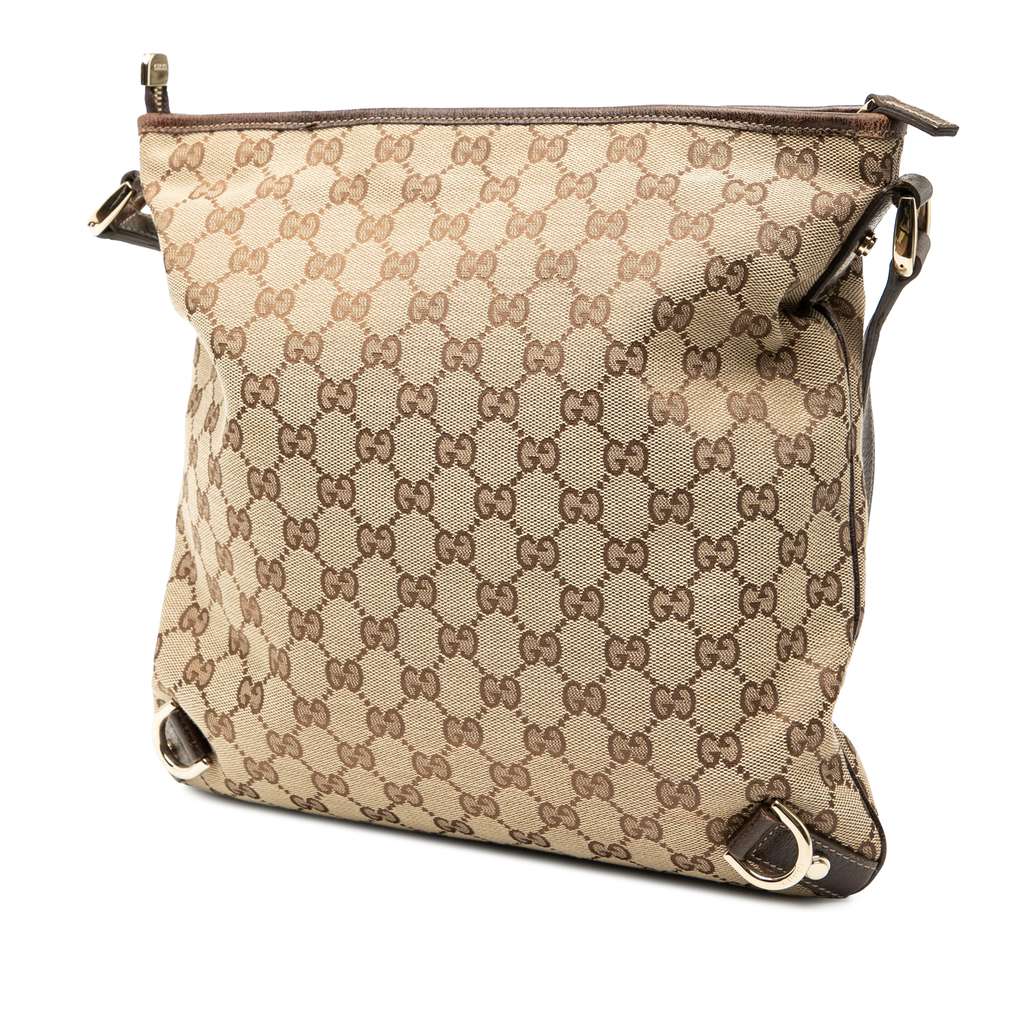 Gucci GG Canvas Abbey D Ring Crossbody - Back view