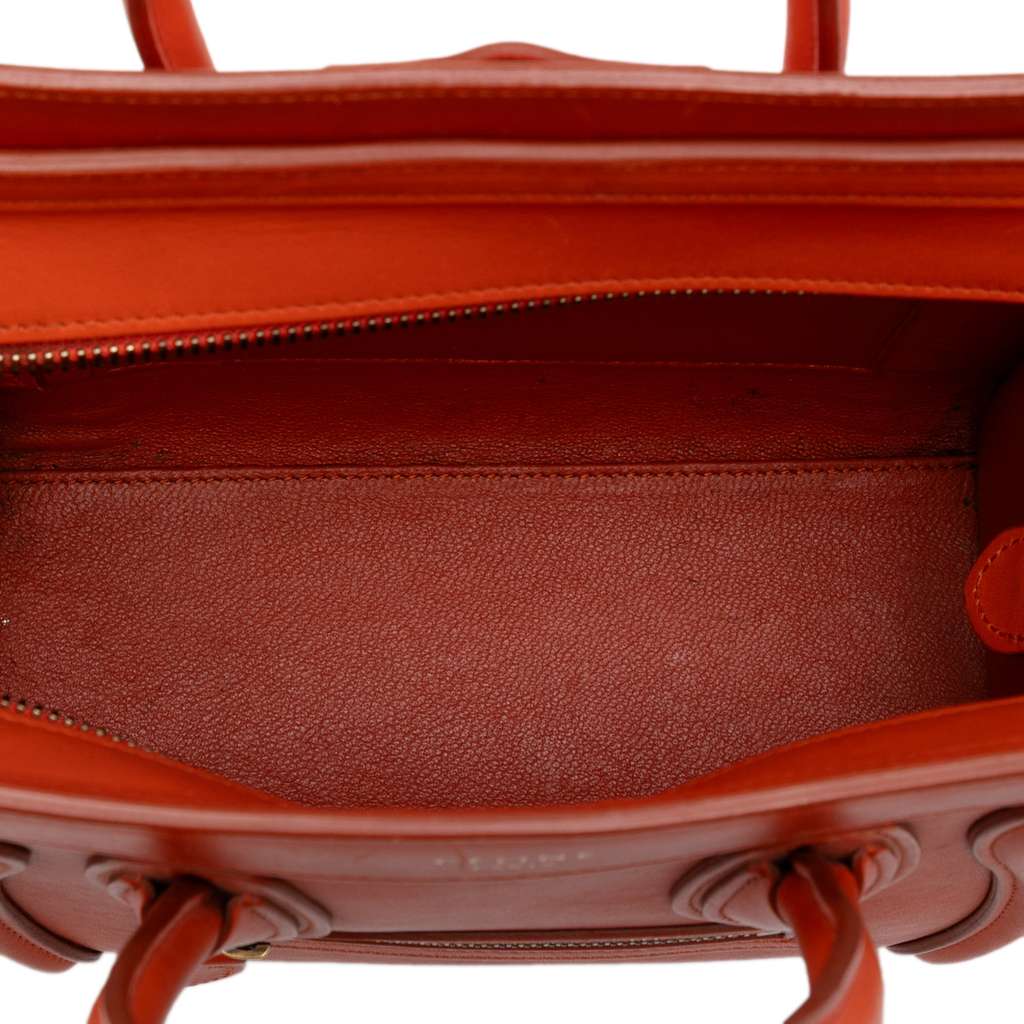 Celine Nano Leather Luggage Tote - 4