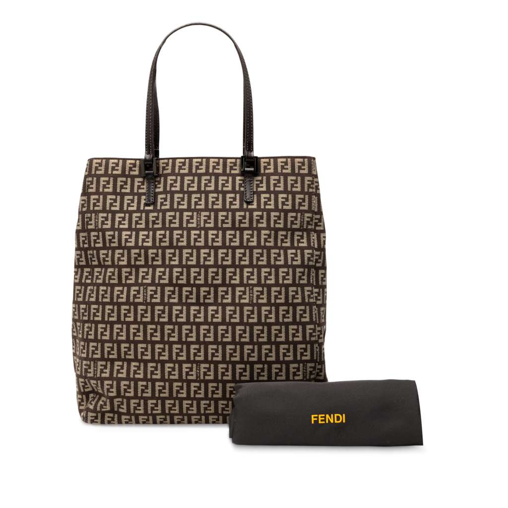 Fendi Zucchino Canvas Tote - Image 10