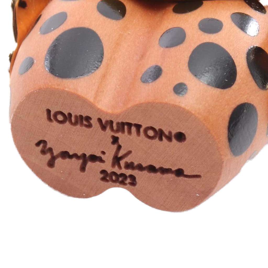 Louis Vuitton Yayoi Kusama Infinity Dot Wood Vivienne Bag Charm - 4