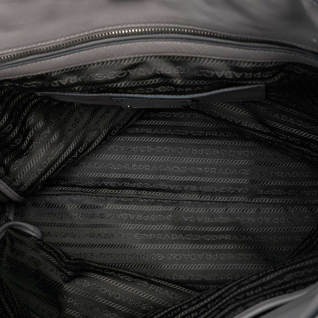 Prada Soft Calf Open Convertible Tote - 4