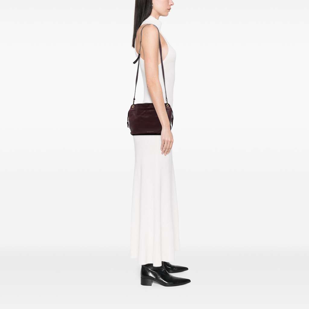 Burberry Small Grainy Calfskin and House Check Canvas Bingley Crossbody - Detail 2