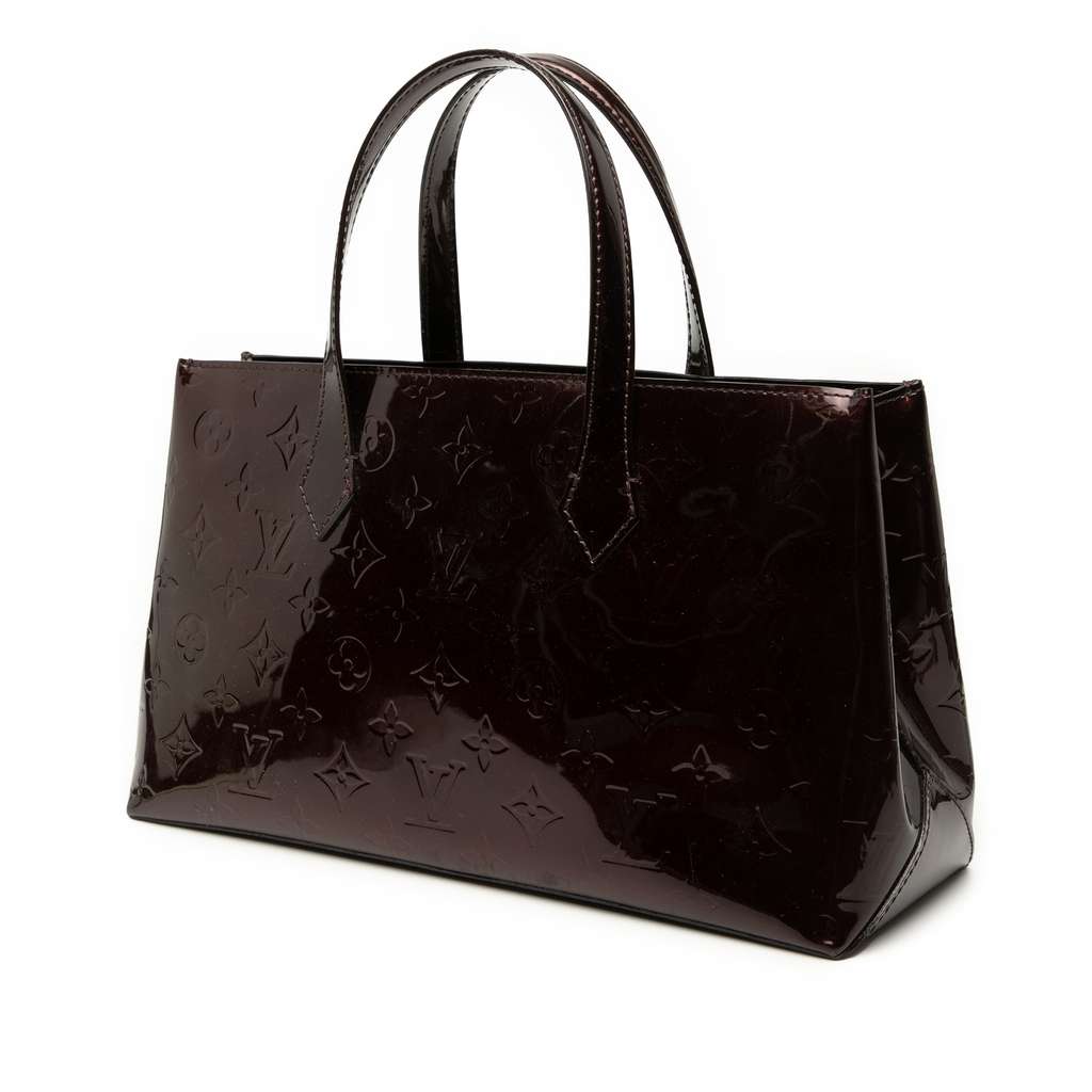 Louis Vuitton Monogram Vernis Wilshire PM - Back view