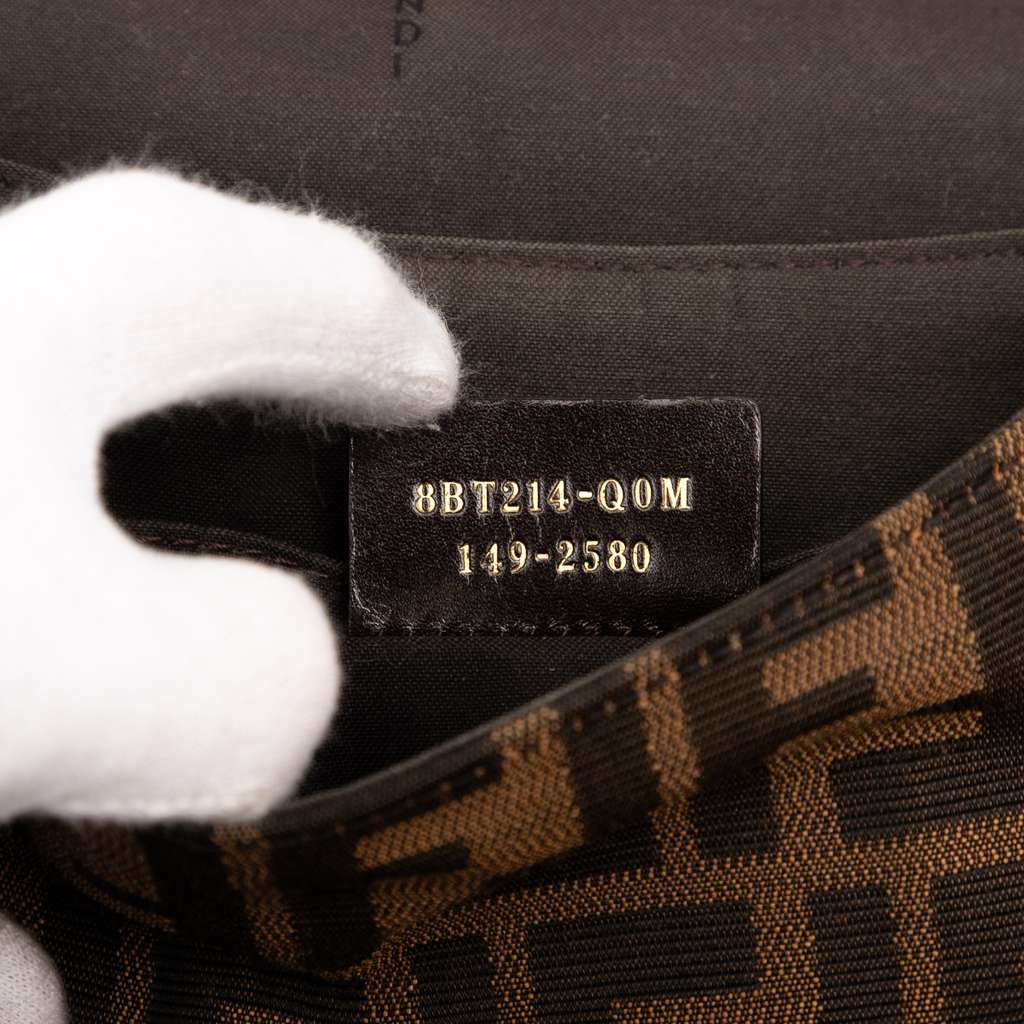 Fendi Small Zucca Canvas Artic Crossbody - Detail 1