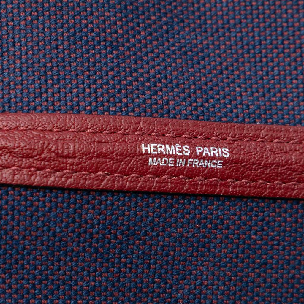 Hermès Toile and Negonda Garden Party 36 - Side view