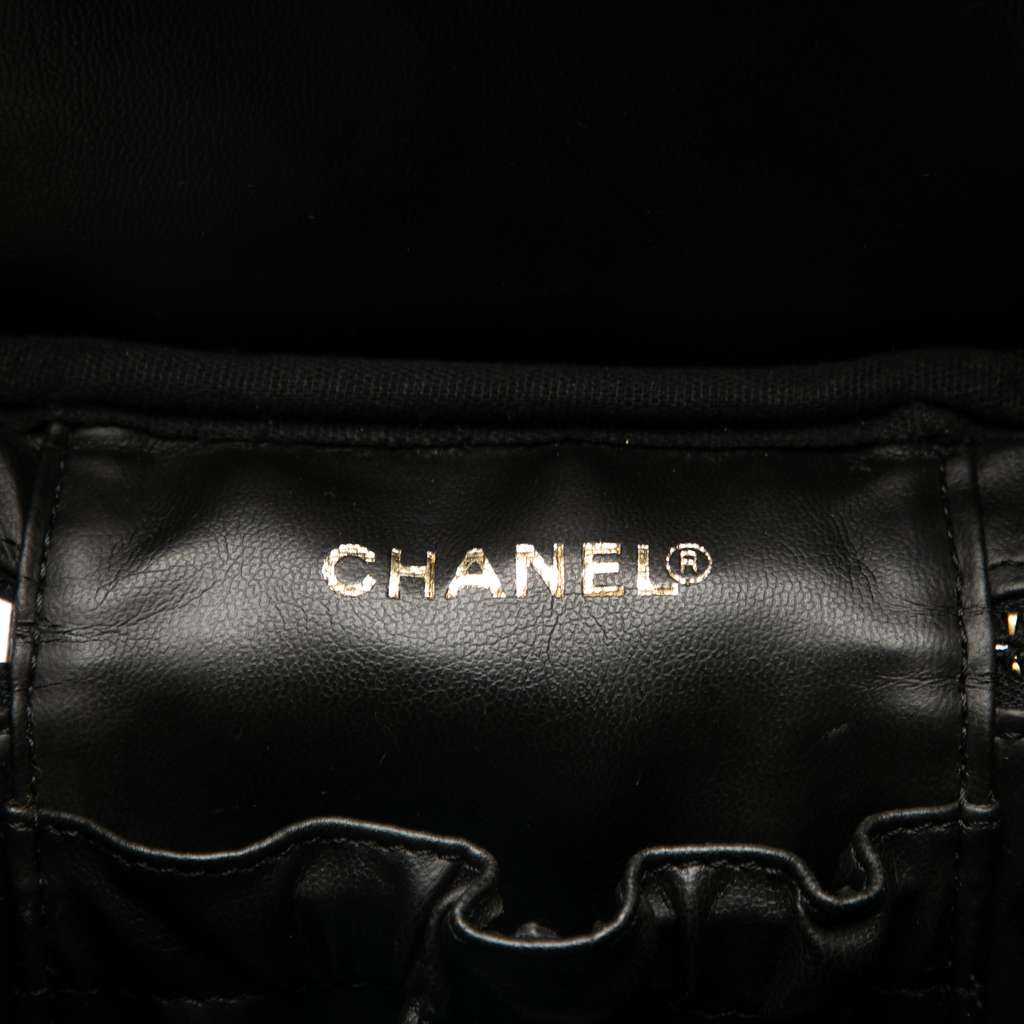 Chanel CC Caviar Vanity Bag - Side view