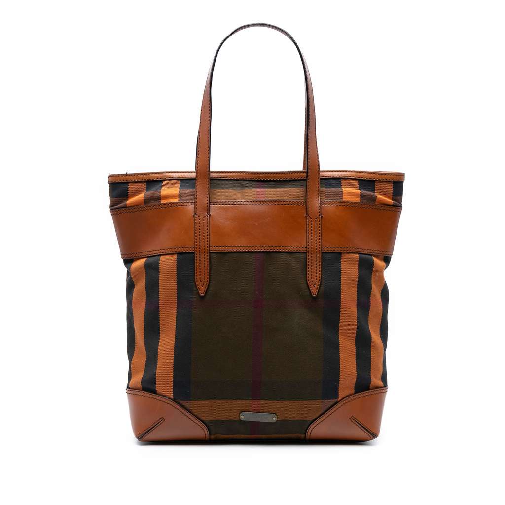 Burberry House Check Canvas Tote