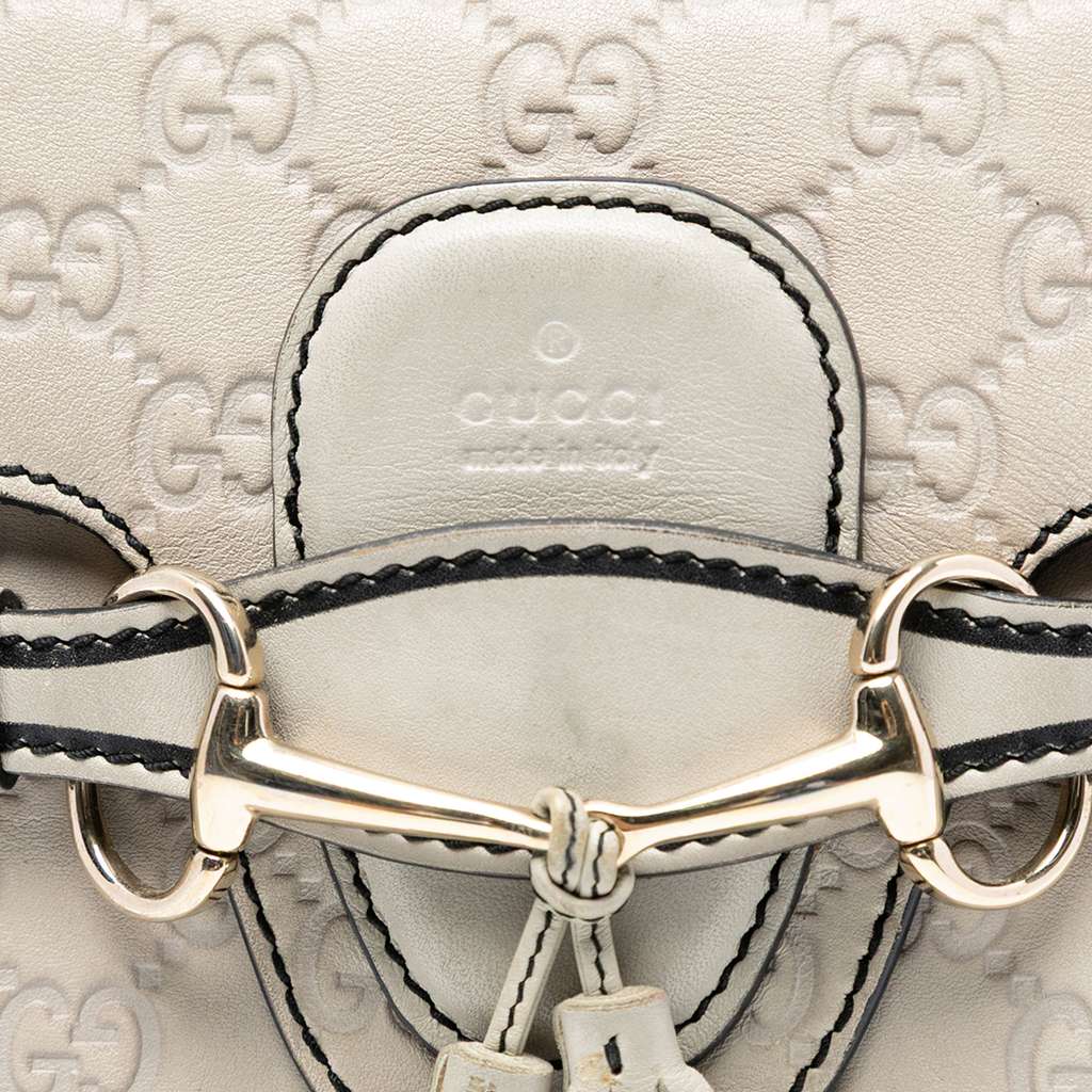 Gucci Medium Guccissima Emily Shoulder Bag - Side view