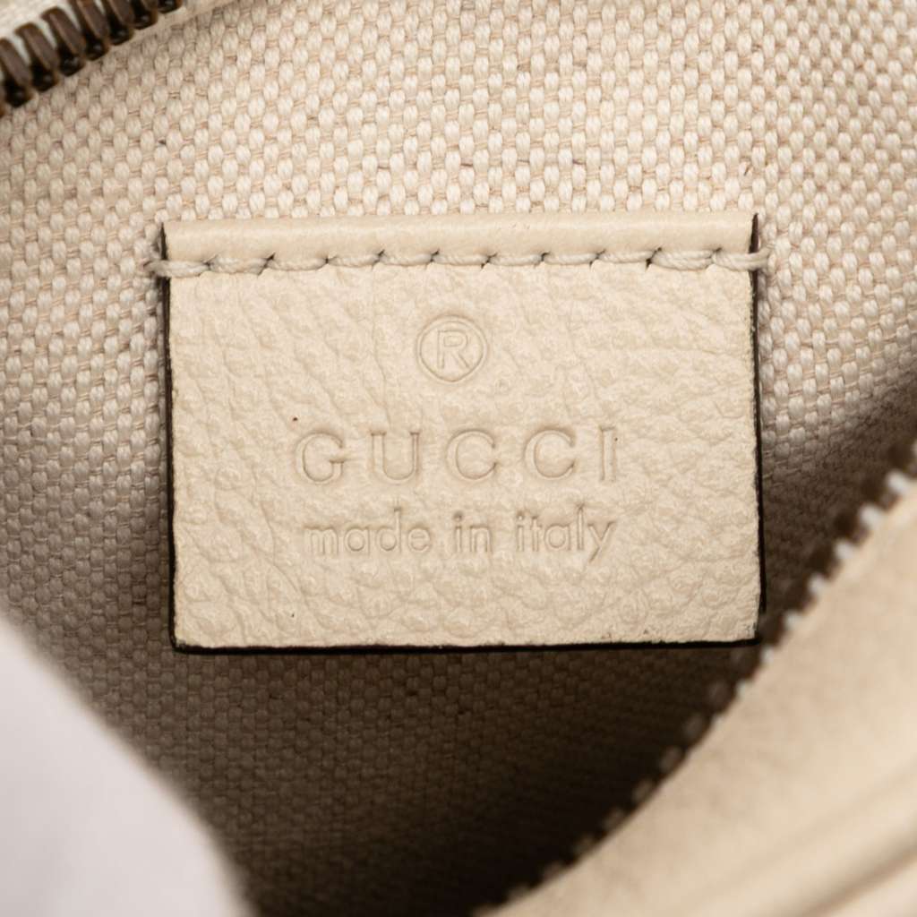 Gucci Mini Grained Calfskin Logo Crossbody - Side view