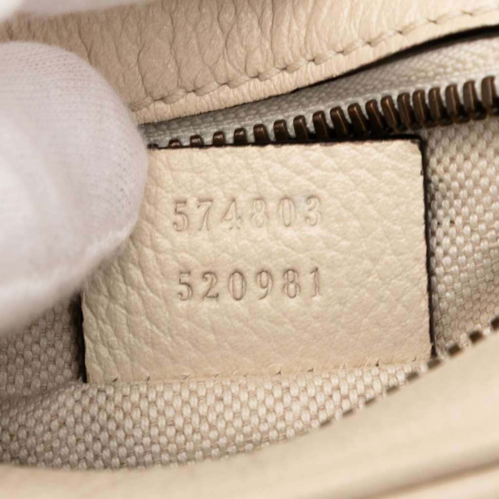 Gucci Mini Grained Calfskin Logo Crossbody - Detail 1