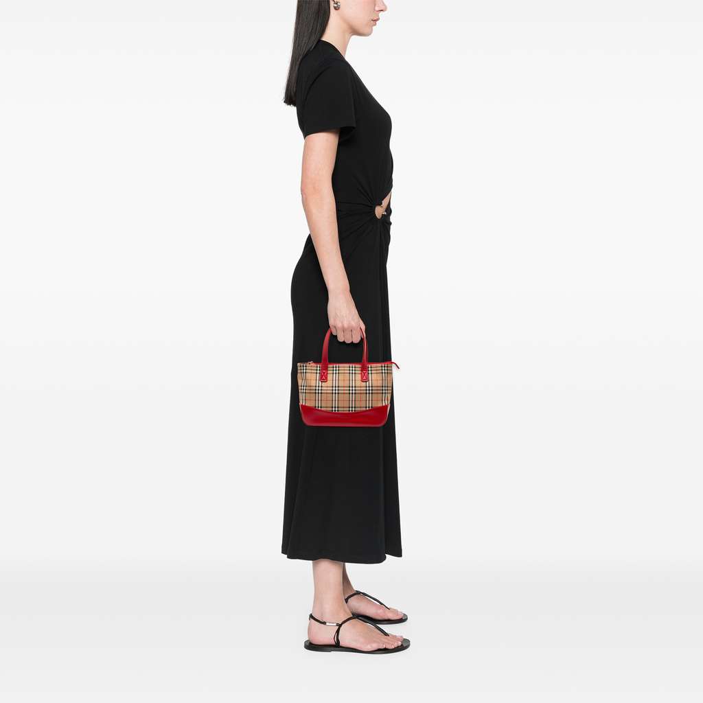 Burberry Haymarket Check Canvas Tote - Detail 2