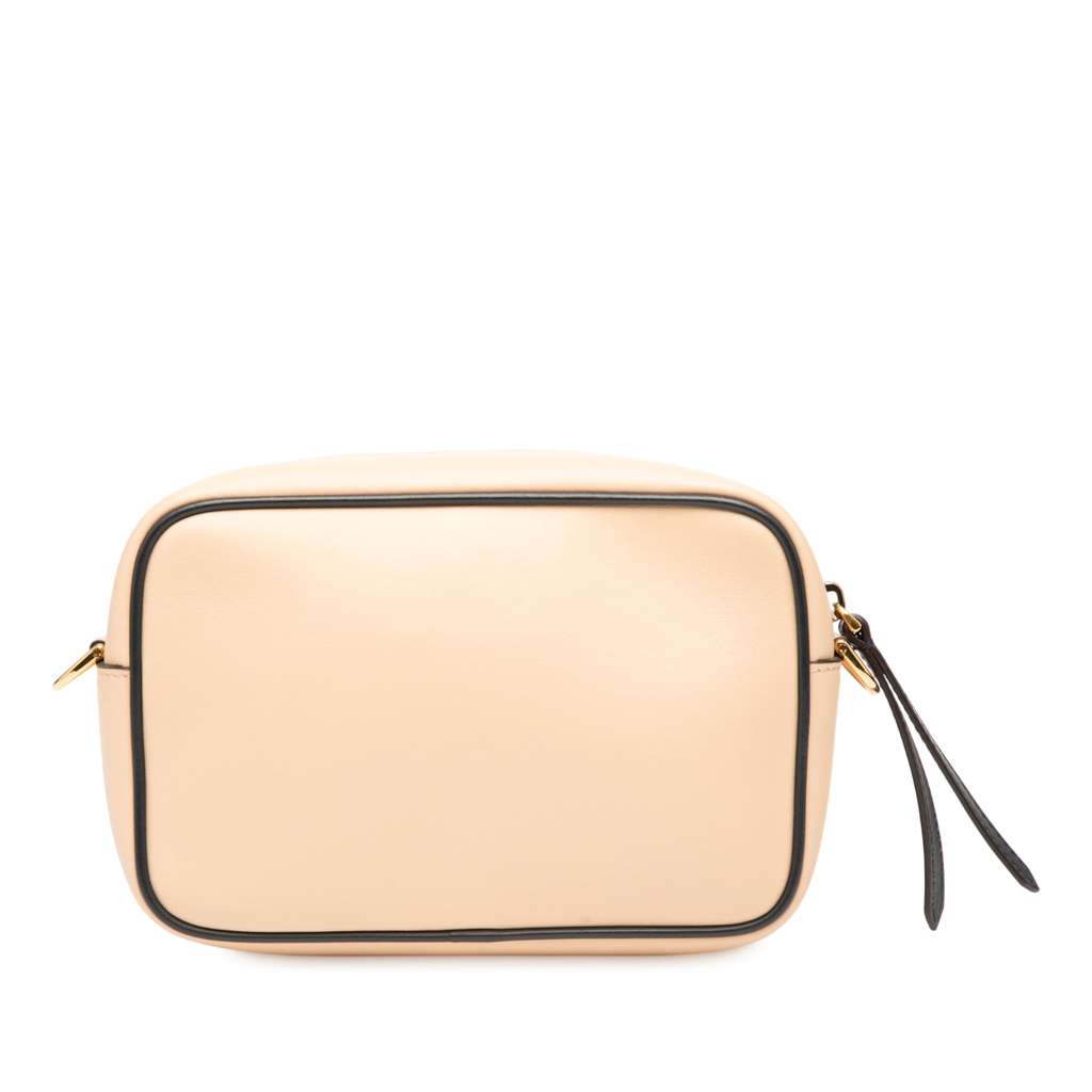 Fendi Mini Leather Stamp Patch 1974 Camera Bag - 2