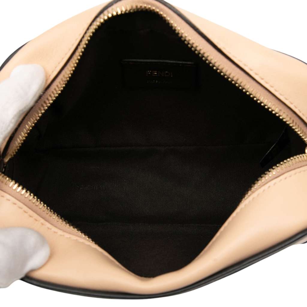 Fendi Mini Leather Stamp Patch 1974 Camera Bag - 4