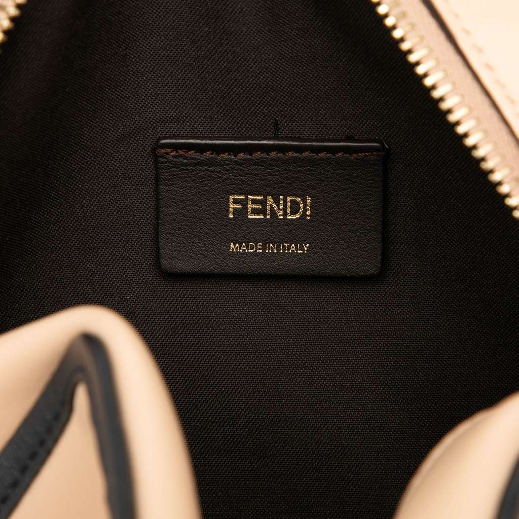 Fendi Mini Leather Stamp Patch 1974 Camera Bag - 5