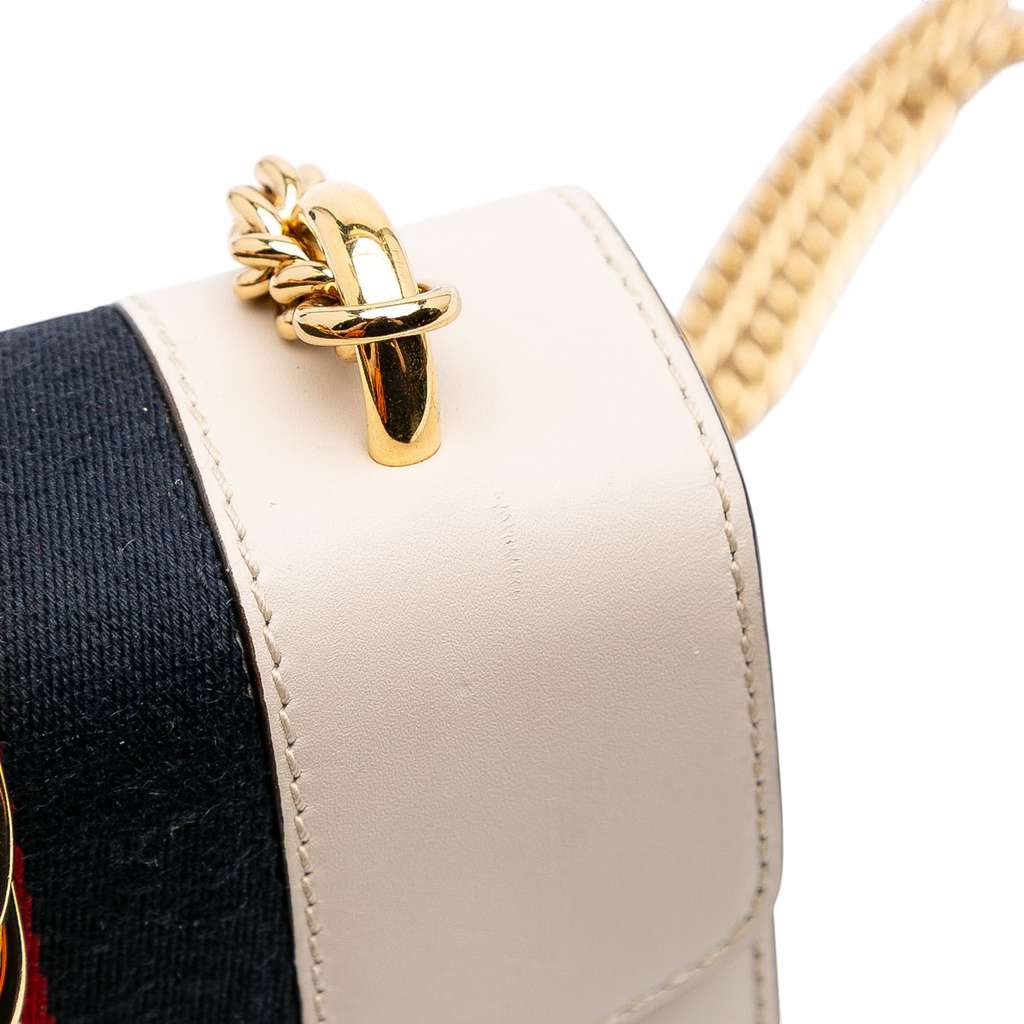 Gucci Mini Calfskin Sylvie Chain Crossbody - Image 13