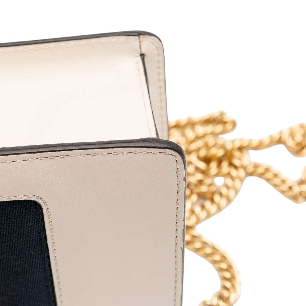Gucci Mini Calfskin Sylvie Chain Crossbody - Detail 2