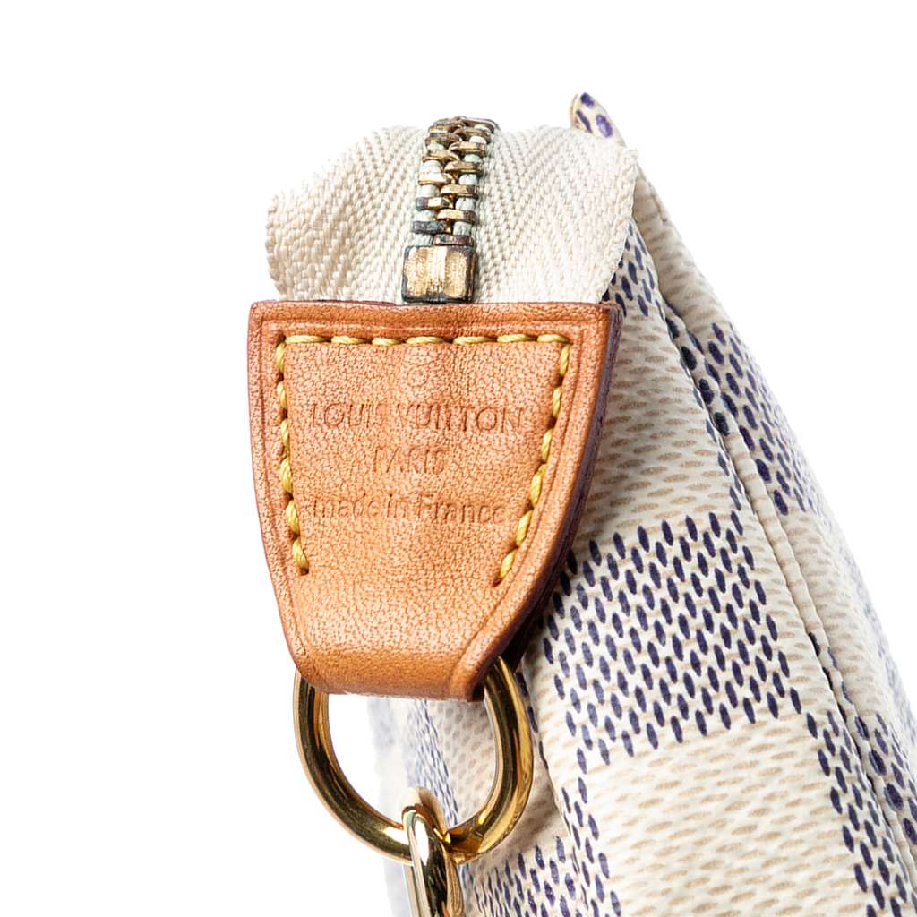Louis Vuitton Damier Azur Mini Pochette Accessoires - Side view