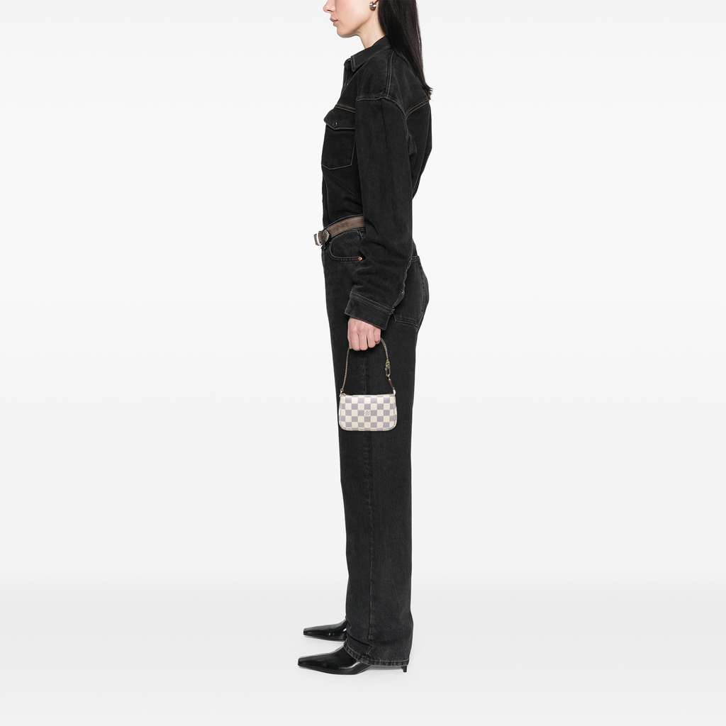 Louis Vuitton Damier Azur Mini Pochette Accessoires - Image 10