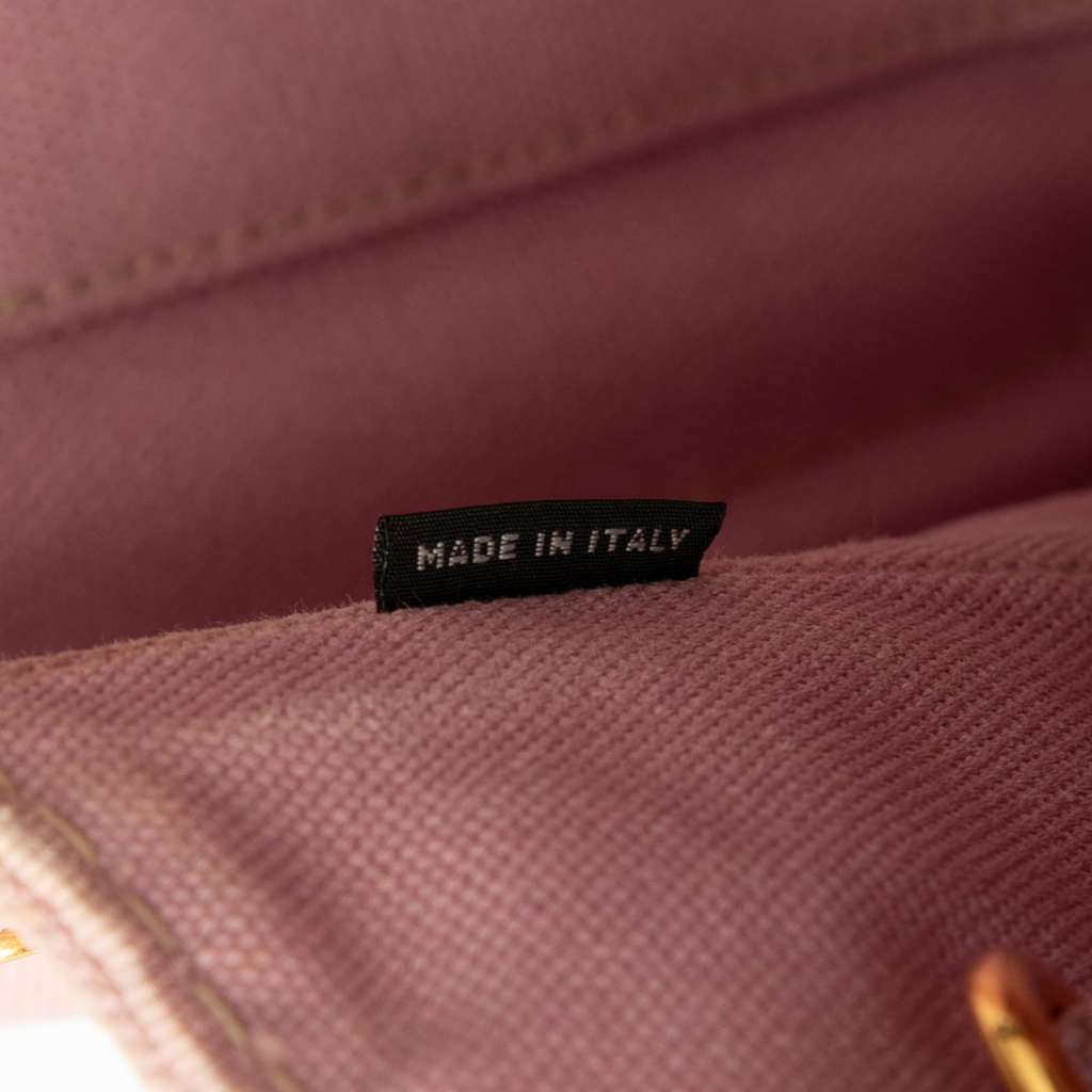 Prada Small Canvas Canapa Logo Satchel - Detail 2