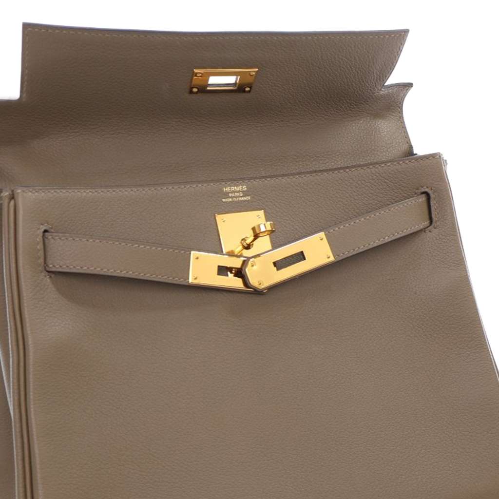 Hermès Evercolor Kelly II Retourne 28 - Detail 2