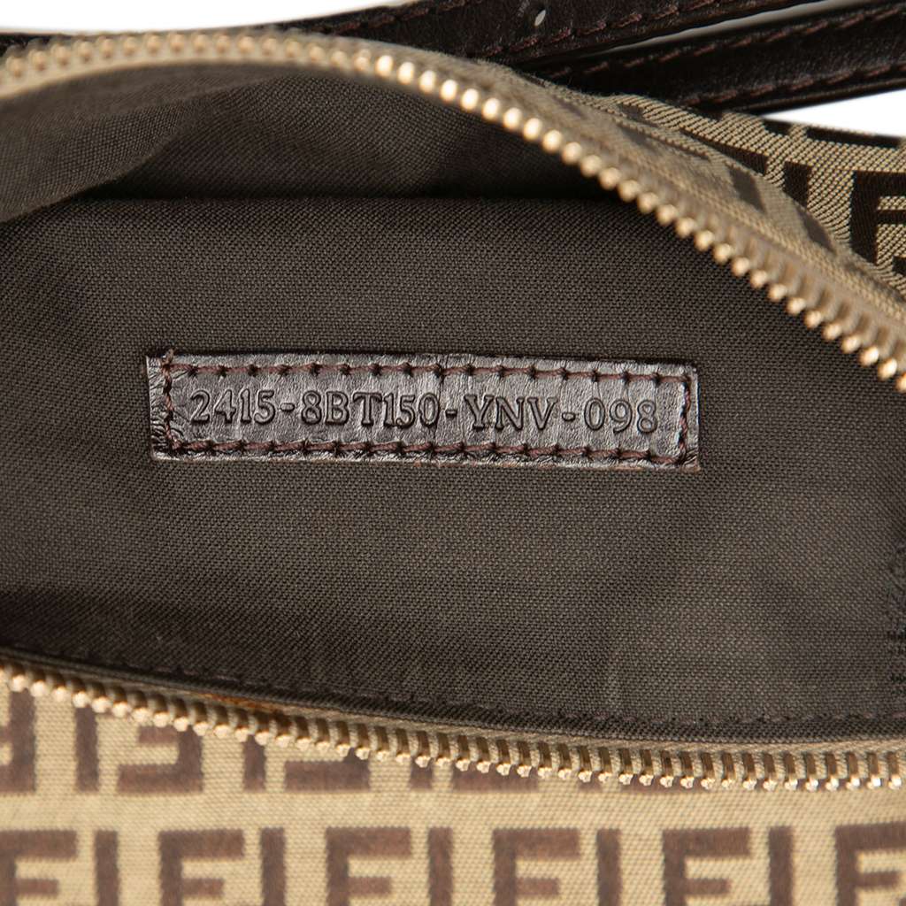 Fendi Zucchino Coated Canvas Forever Crossbody - Detail 2